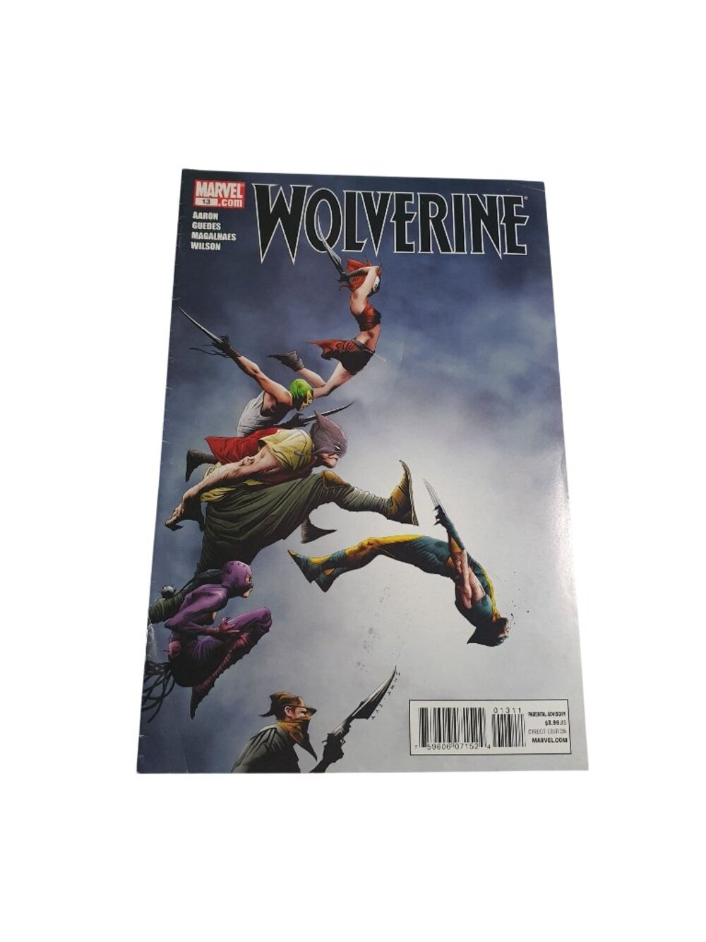 Marvel Captain America Wolverine Vol 4 Issue 13 Comic Oct 2011 Bagged Boarded